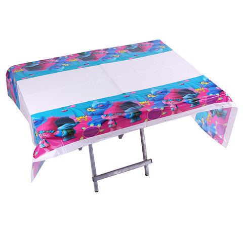 Trolls themed table cover - PartyMonster.ae