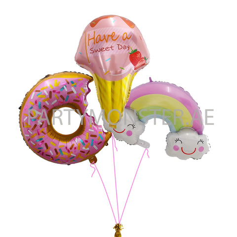 Sweet surprises balloons bouquet - PartyMonster.ae