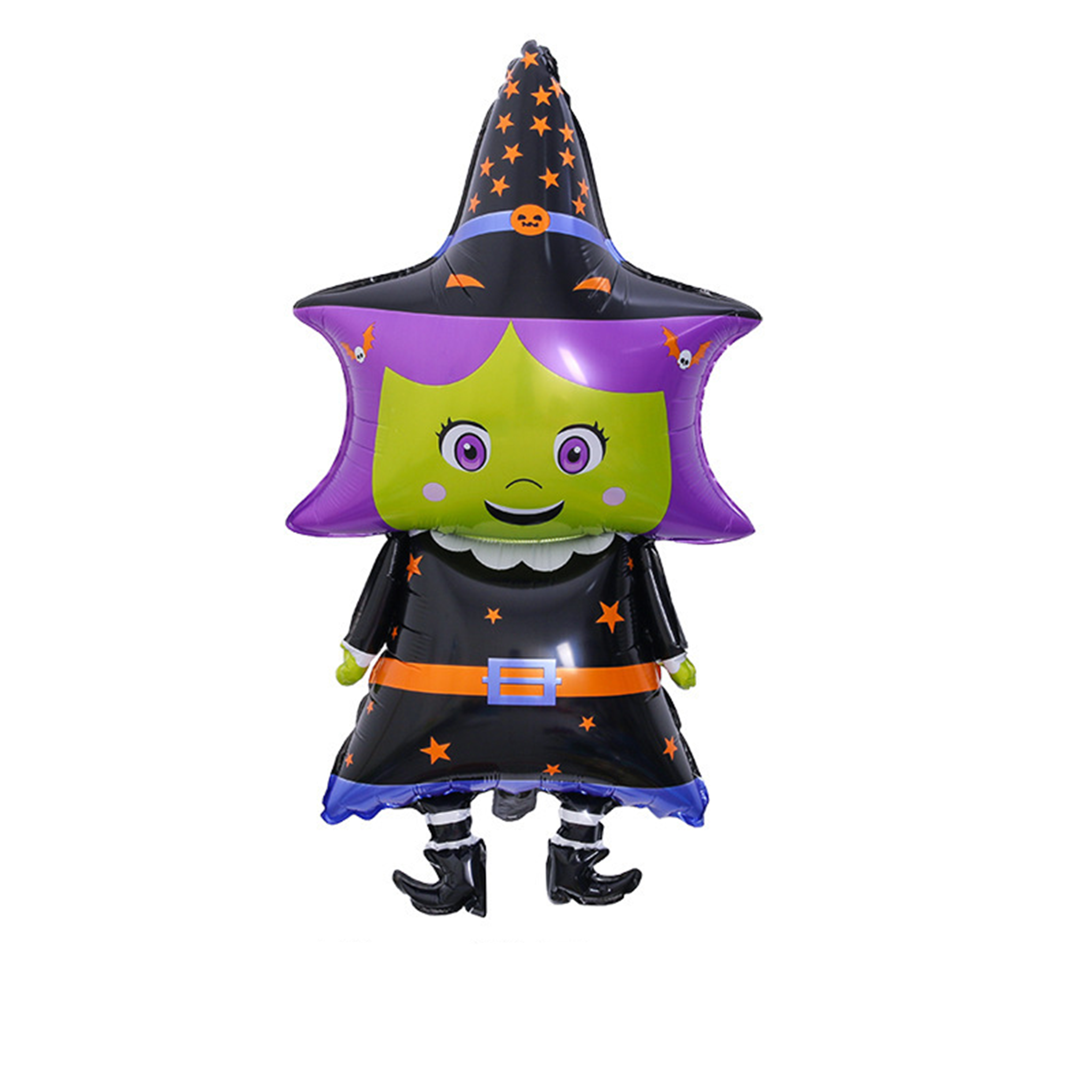 Witch foil balloon (with helium)