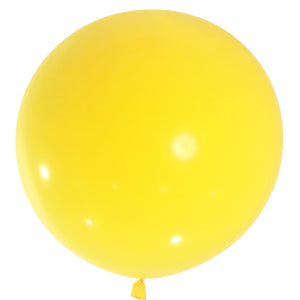 Yellow 3 feet latex balloons for sale online in Dubai