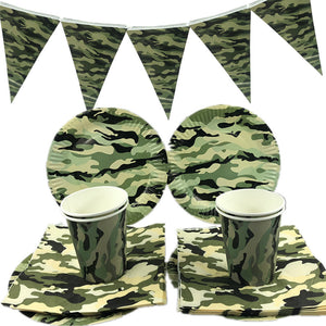 Army themed party supplies for sale online in Dubai
