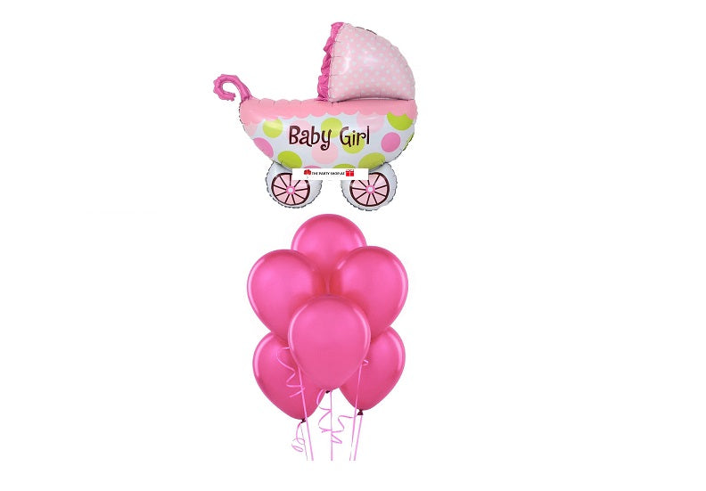 New Born Baby Girl Bouquet 1 - PartyMonster.ae