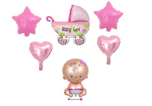 New Born Baby Girl Bouquet 2 - PartyMonster.ae