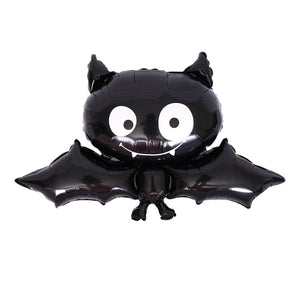 Bat shaped foil balloon (with helium)