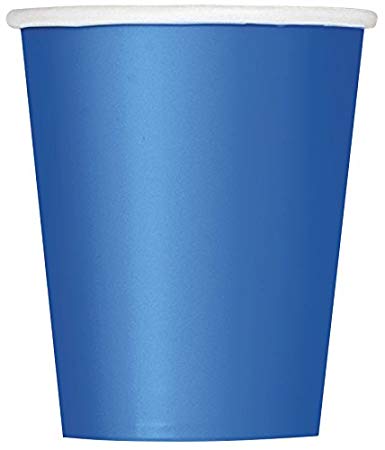 Blue Paper Cups - 10pcs - PartyMonster.ae