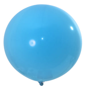 baby blue 3 Feet Latex Balloon shop online in Dubai