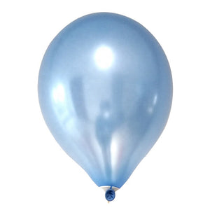 Metallic blue latex balloon for sale online delivery in Dubai