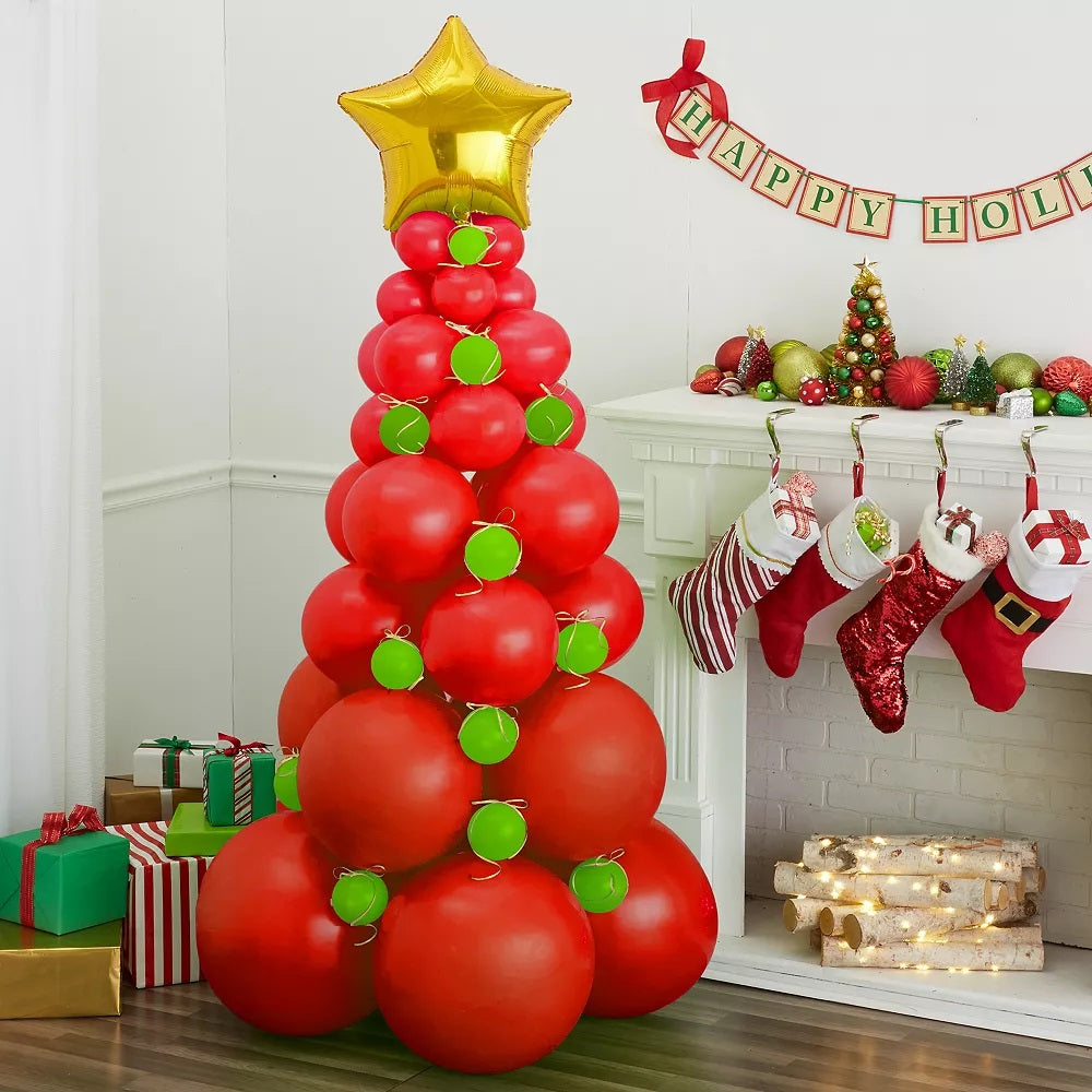 christmas tree made of balloons for sale online in Dubai