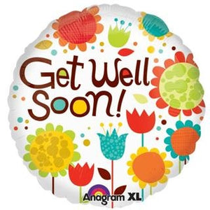 Get Well Soon Foil Balloon - 18 in - PartyMonster.ae