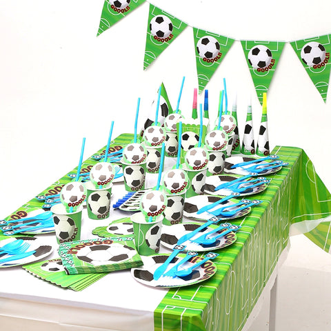Football themed party supplies in Dubai