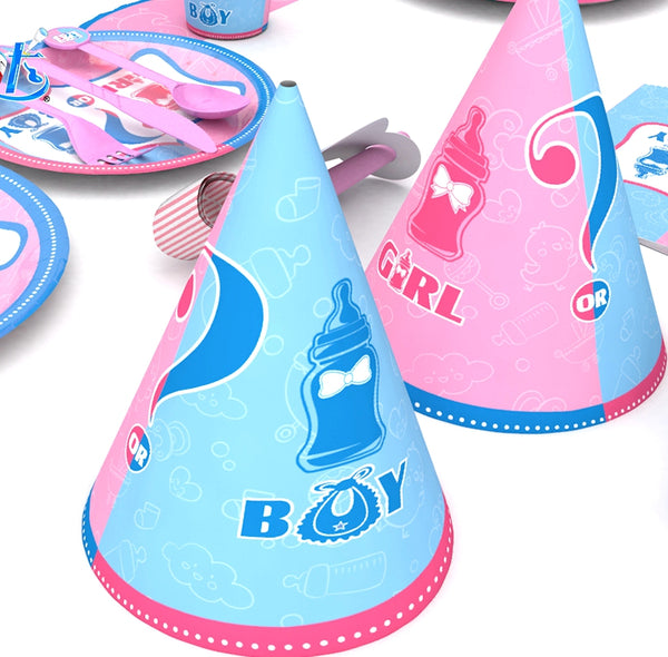 Party Hats gender reveal theme for sale online in Dubai