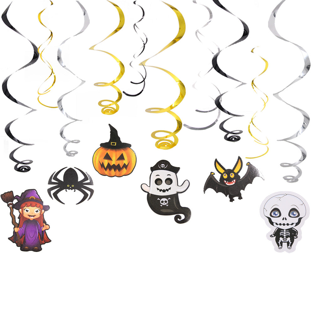 ديكورات الهالوين الدوامية