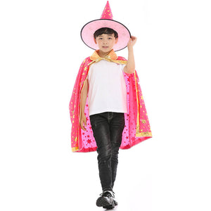 Halloween hot pink magic stars costume set
