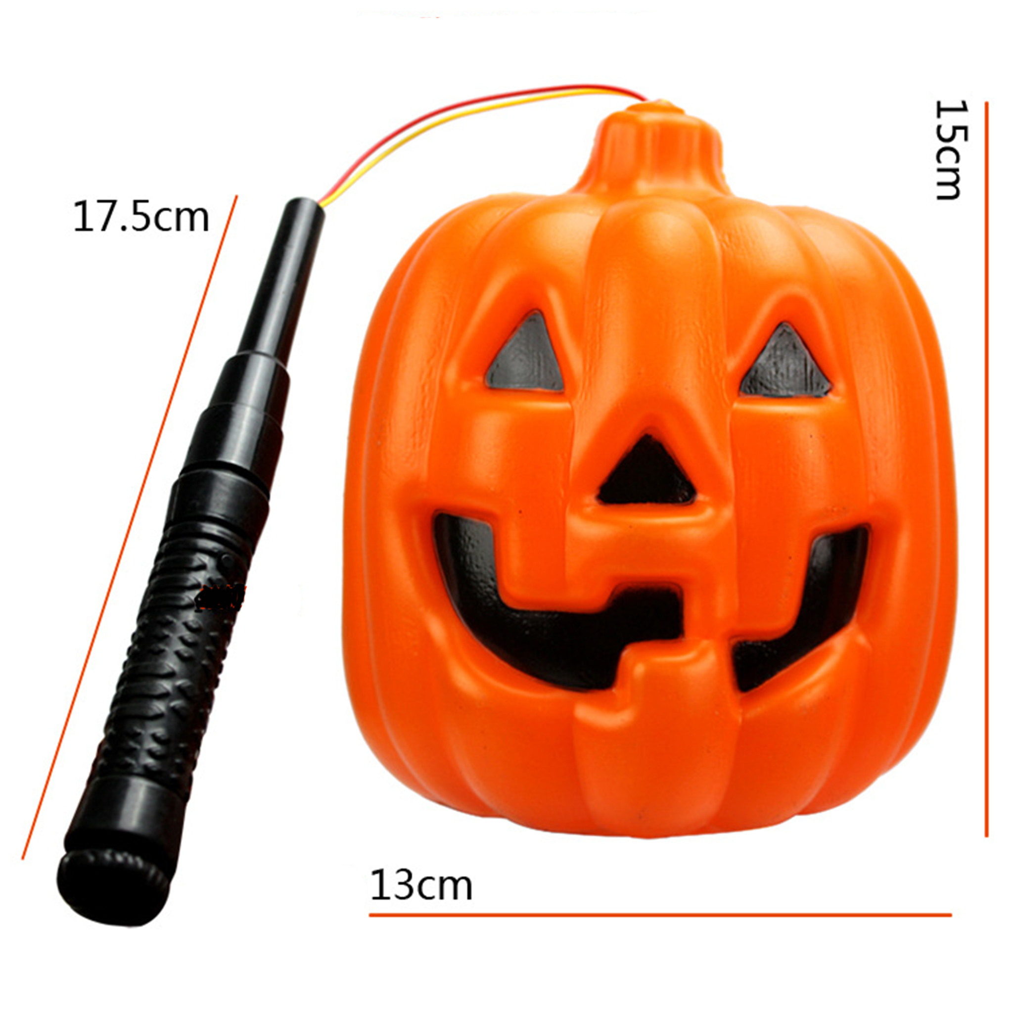 ديكورات اليقطين المضيئة لعيد الهالوين 16 سم