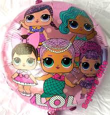 LOL Doll Family Round Foil Ballon 18in - PartyMonster.ae