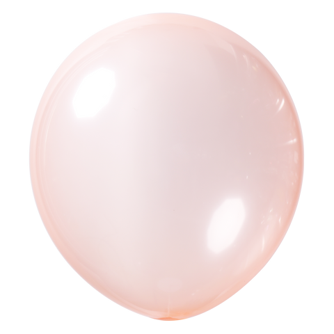 Orange bubble latex balloon for sale online in Dubai