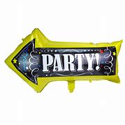 party arrow/pointer balloon of size 48*70cm - PartyMonster.ae