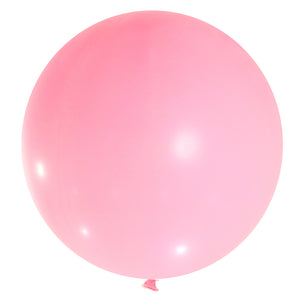 Pink big 3 feet latex balloons for sale online in Dubai