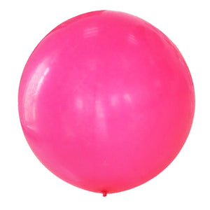 hot pink 3 feet latex balloons delivery all over Dubai