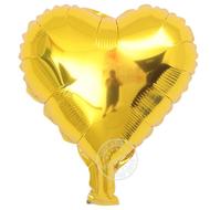 golden heart shaped foil balloon for sale online in Dubai