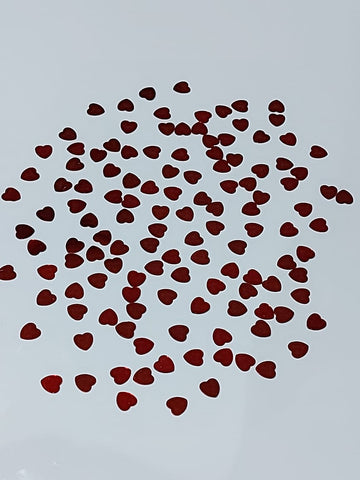 red hearts foil confetti for sale online in Dubai