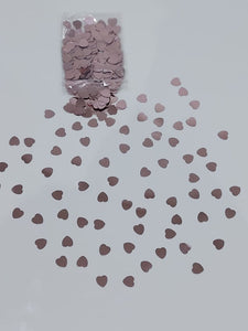 rose gold hearts foil confetti for sale online in Dubai