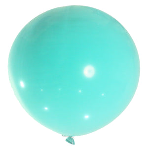 Teal 3 feet latex balloons for sale online in Dubai