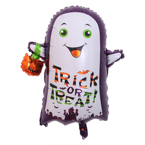 Trick or treat foil balloon