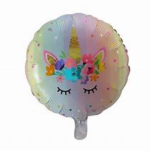 Unicorn Eyes Foil balloon -18in - PartyMonster.ae