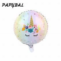 Unicorn Eyes Foil balloon -18in - PartyMonster.ae